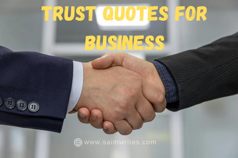 Trust Quotes for Business
