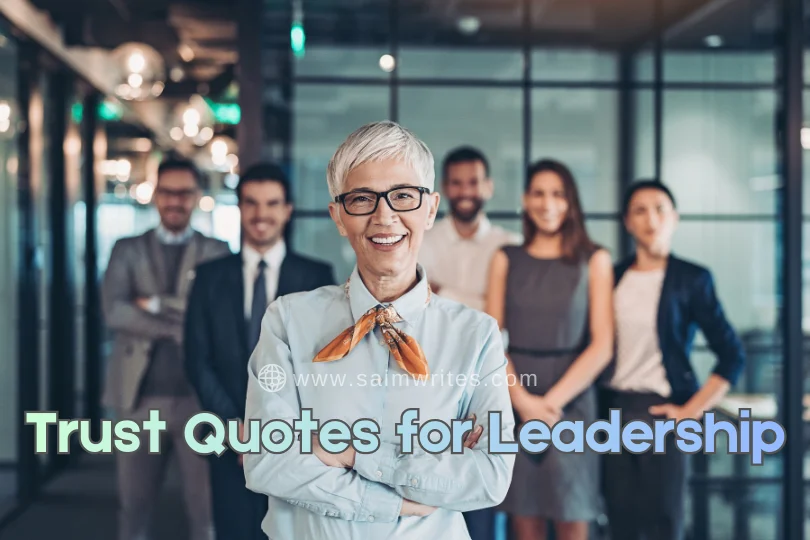 Trust Quotes for Leadership